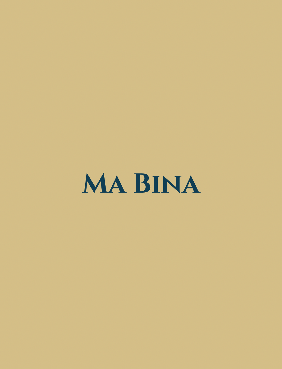 Curation: Ma Bina