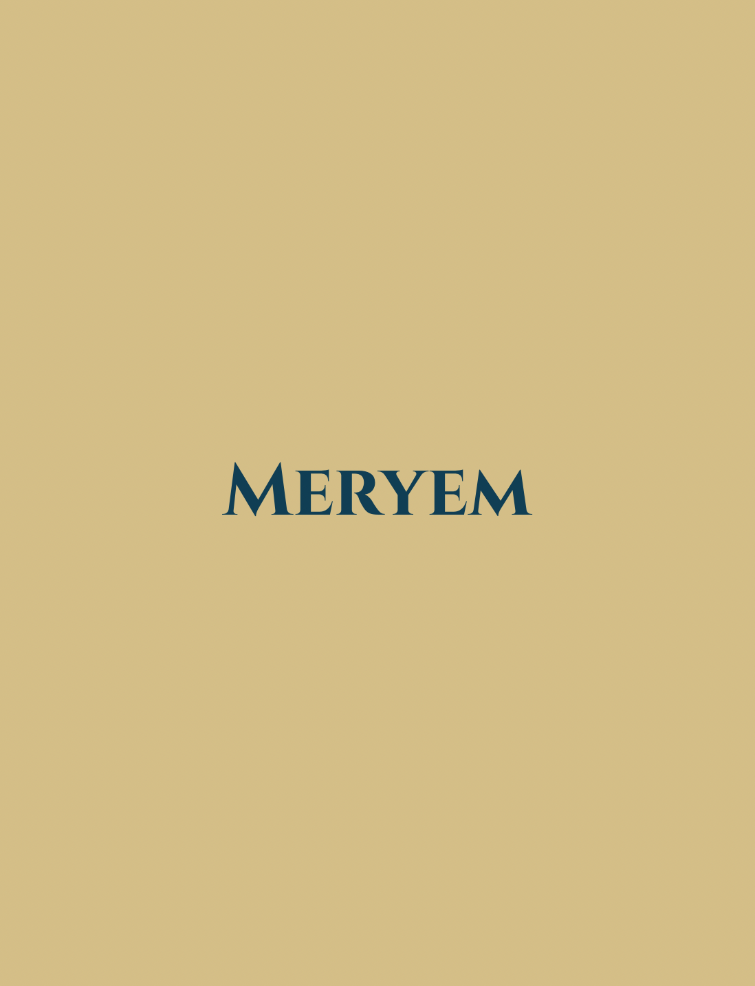 Curation: Meryem